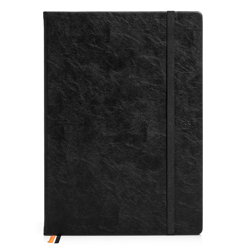 Notsu Dotted Black Paper Journal | B5 Bullet Dot Grid