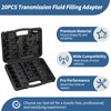 20pcs ATF Adapter Transmission Fluid Fill Adapter Transmission Fluid Oil