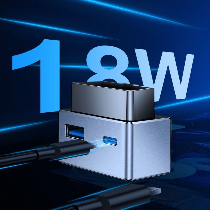 12V‑24V OBD Power Adapter 5V 2A Type‑C USB‑A Output Dual