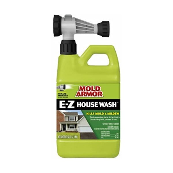 Mold Armor FG51164 E-Z House Wash, Hose End Sprayer, 64-Ounce