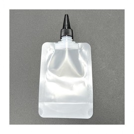 Pouch small pointed cap 100ml travel cosmetic container liquid storage spout 10ea