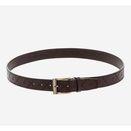 Hazzys (대구신세계)브라운 로고 음각 벨트 HJBE5E013W3 (Daegu Shinsegae) Brown Logo Embossed Belt HJBE5E013W3