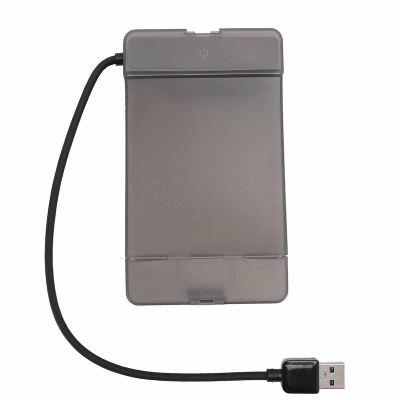 USB3.0 2.5 Inch SATA Hard Drive Enclosure 5Gbps Clear External