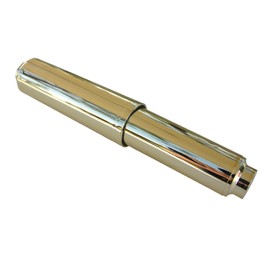 Simpatico 35-7041 Spring Loaded Plastic Replacement Toilet Paper Roller, Polished Brass
