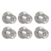 Brandywine Stainless Steel Bed and Bath Door Knob Contractor Pack
