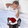 CafePress Christmas French Bulldog Throw Blanket Super Soft Fleece Plush