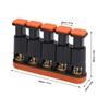 Finger Strengthener 3 to 8.5 Lbs Tension Adjustable Soft Button