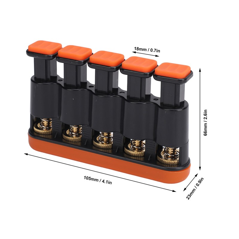 Finger Strengthener 3 to 8.5 Lbs Tension Adjustable Soft Button
