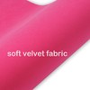 Stickyart Hot Pink Felt Wallpaper Peel and Stick Textured Velvet