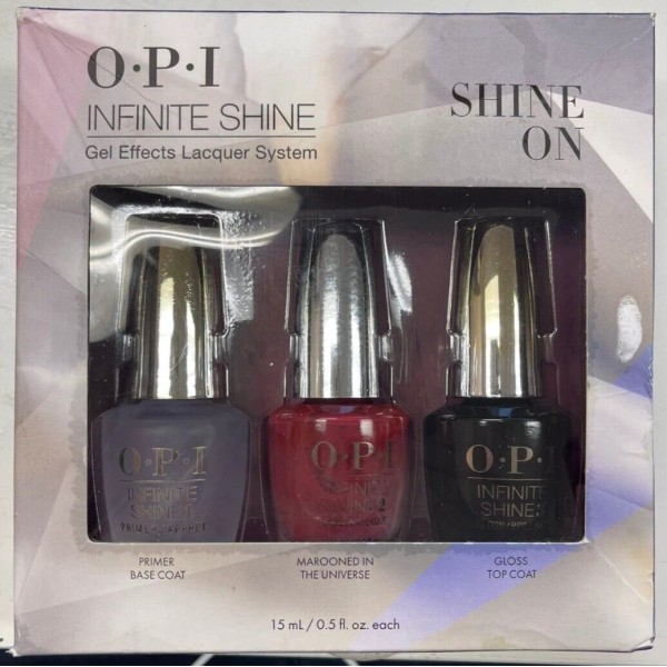 OPI Infinite Shine On HOLIDAY SET: Base + Top +