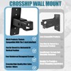 CROSSHIP 2" Hitch Wall Mount Bike and Cargo Rack Hanging