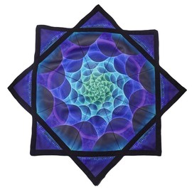 Flowstar dapo flowchakra double-sided printing with large flowing waves of stars with fluorescent effect Room Decor Decoration - Colour: 5