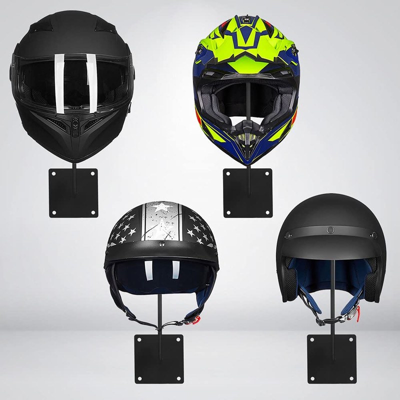 ILM 3 Pack Helmet Holder Rack Hook Helmets Stand Wall