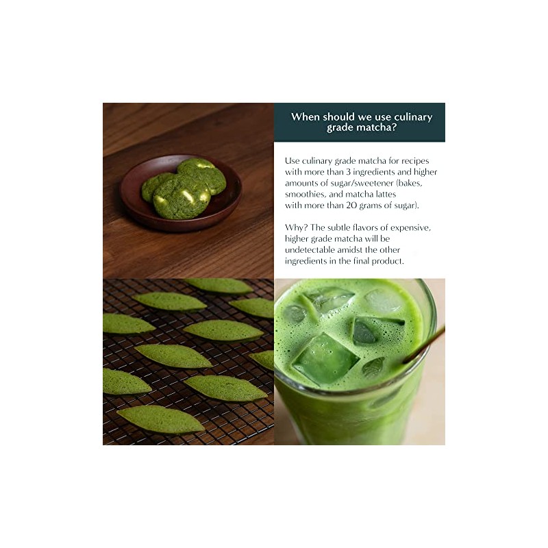 Naoki Matcha Mezcla Orgánica Multiusos Auténtico Té Verde Matcha Japonés