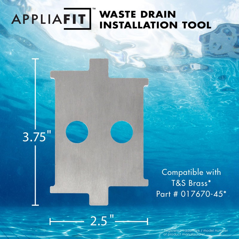 Waste Drain Installation Tool Compatible with T&S Brass 017670-45 -