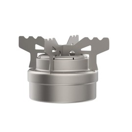 Alcohol Stove, Titanium, Lightweight, Rustproof, Camping, Heavy Duty, Alcohol Stove Set, Alcohol Burner, Camping, Solo Camping, Outdoors, Pure Titanium for Motorcycle Touring and Camping