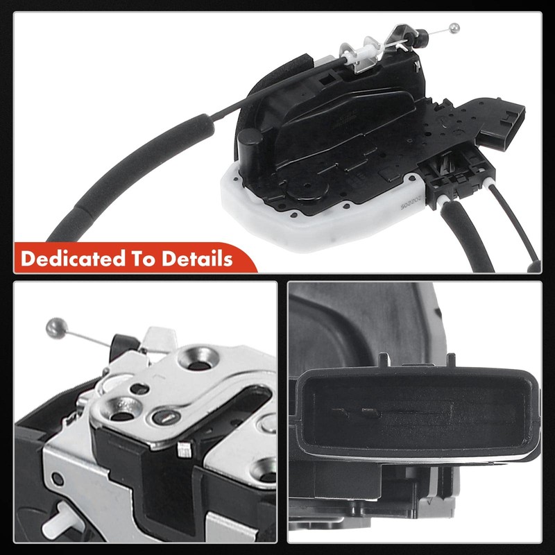 A-Premium Rear Left Driver Side Door Lock Actuator Compatible with