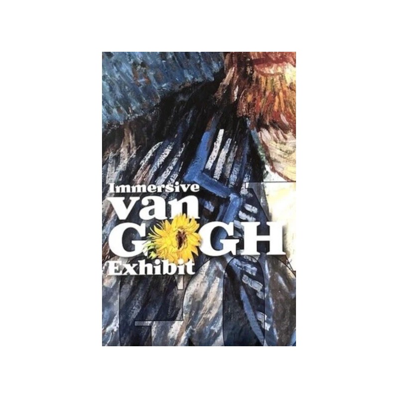 Vincent Van Gogh Immersive Exhibit 24” x 36” Poster New