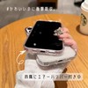 saymi's パール シェル ラメ 韓国 iPhone17 ケース 大理石みたいな美人ケース ゴールドライン ほんのり透け感