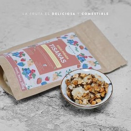 Matcha México Tisana Frutal Frutos Rojos, Jamaica, Uvas, Grosellas Negras, Arándanos y Manzana, Sin Azúcar Añadida, 100g (100 Gramos) (1 Kilo, Coco Miel)