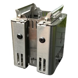 Fire Beast Mini Stove High Heat Power 【Foldable Compact Design】 Secondary Combustion Stove Camping Stove Bonfire Stand Compact Easy to Carry Portable Camping Gear Cooking Fireplace Emergency Disaster