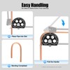 HAPPCUCOE 3/4'' 19mm Manual Tube Pipe Bender 180°Plumbing Tools Bending