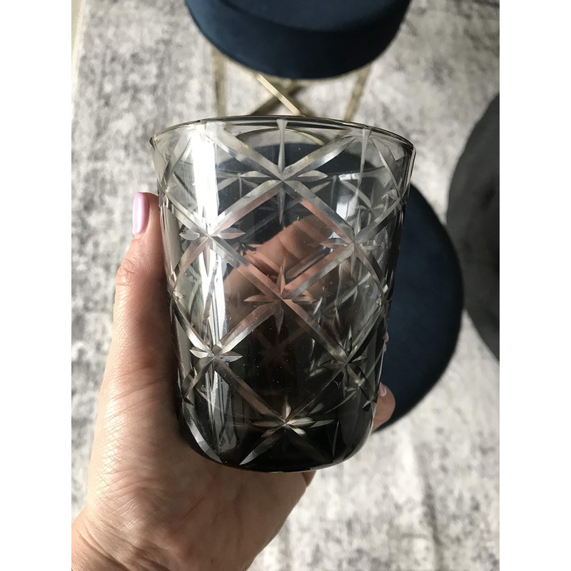 IMPULSE! Starlight Smoke Grey Tumblers, Drinking glasses, Set of 4