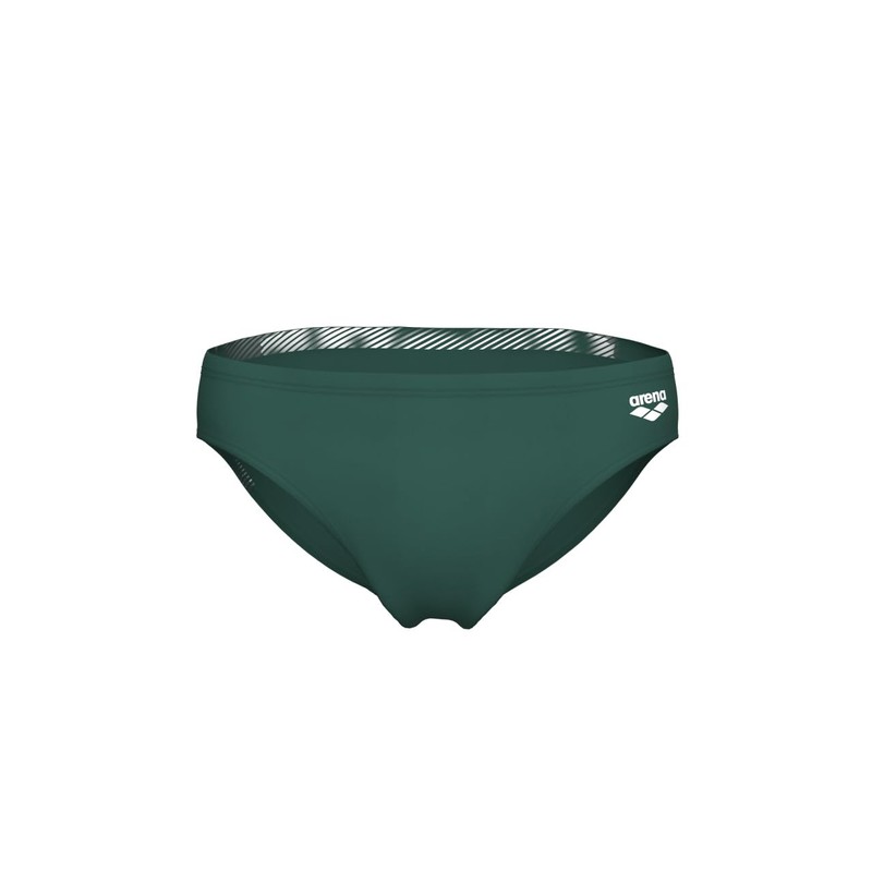 Arena Men's Bright Glare Swim Briefs, Mangrove-White, 52