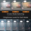 iFalarila Reading Light with Remote, LED Desk Lamp Clip on