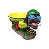 f.e.s.s. 18" Large Jamaican Man with Bowl Ashtray on His