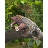Folkmanis Pangolin Hand Puppet, Brown