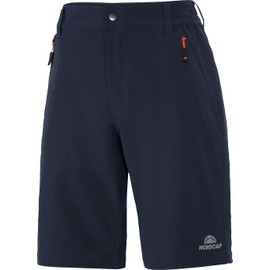 NORDCAP Women's High Elastic Hiking Shorts for Women, Breathable Shorts - Ideal for Hiking, Trekking, Sports & Leisure, Size 8-20, navy