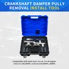 Crankshaft Pulley Puller Tool, Crankshaft Damper Remover Puller with Jaguar
