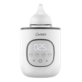 LAREX Bottle Warmer, Fast Baby Bottle Warmer for Breastmilk and Formula, with Timer and Accurate Temp Control, 8 in 1 Baby Milk Warmer BPA Free with Digital Display, Bottle Warmers for All Bottles