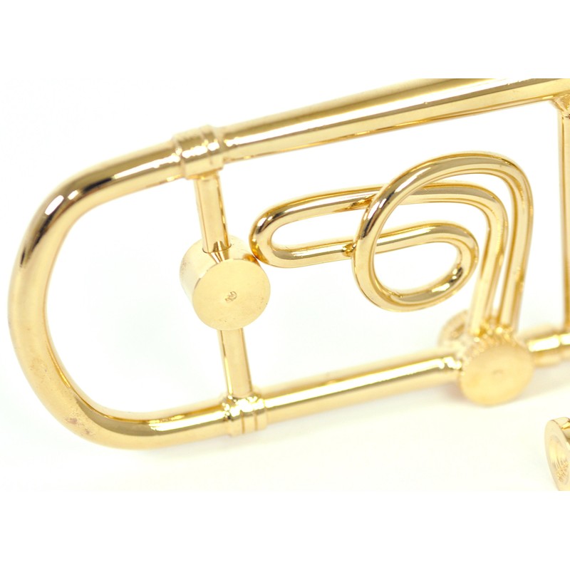 Sunrise Sound House Miniature Musical Instrument Trombone 1/4 Gold