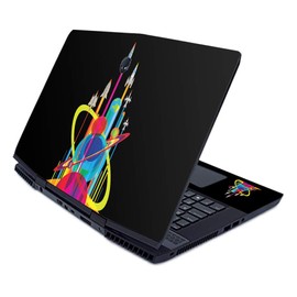 MightySkins Skin for Alienware M17 (2019) - Space Poster | Protective, Durable, and Unique Vinyl Decal wrap Cover | Easy to Apply, Remove, and Change Styles | Made in The USA