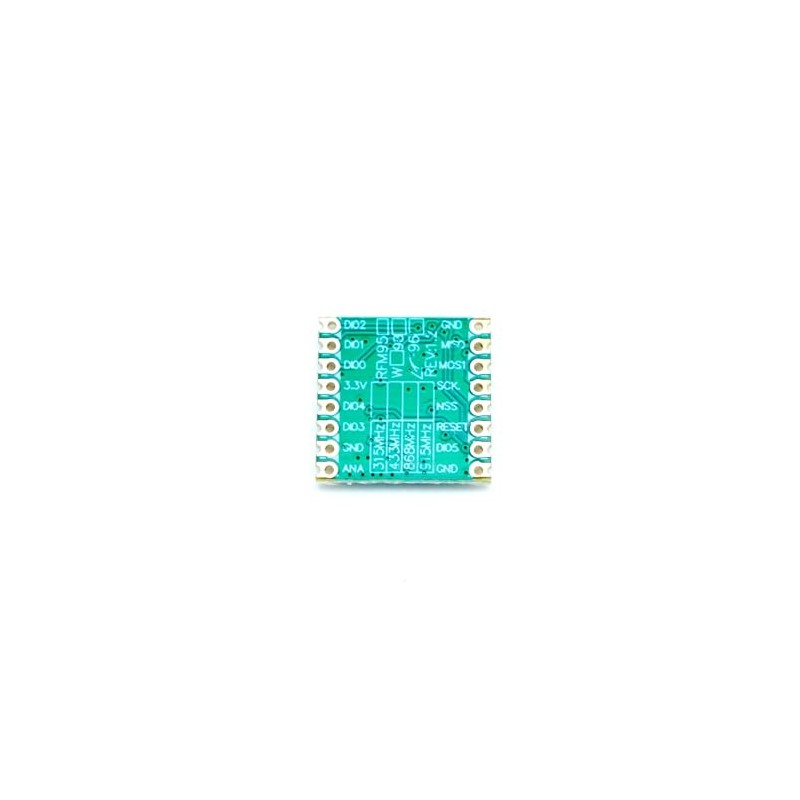 Paradisetronic.com RFM95W 868MHz LoRa Breakout Board with Antenna, Long Range