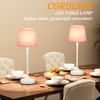 Cordless Table Lamps Rechargeable Set - 2 Pack White 4000mAH