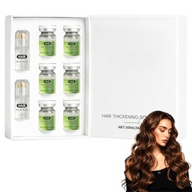 Sérum para el Crecimiento del Cabello, 1 Set Hair Treatment Seru, Tratamiento Avanzado de Crecimiento del Cabello for Men and Women, Fortalecedor de Raíces,Deja el Cabello Más Suave y Grueso
