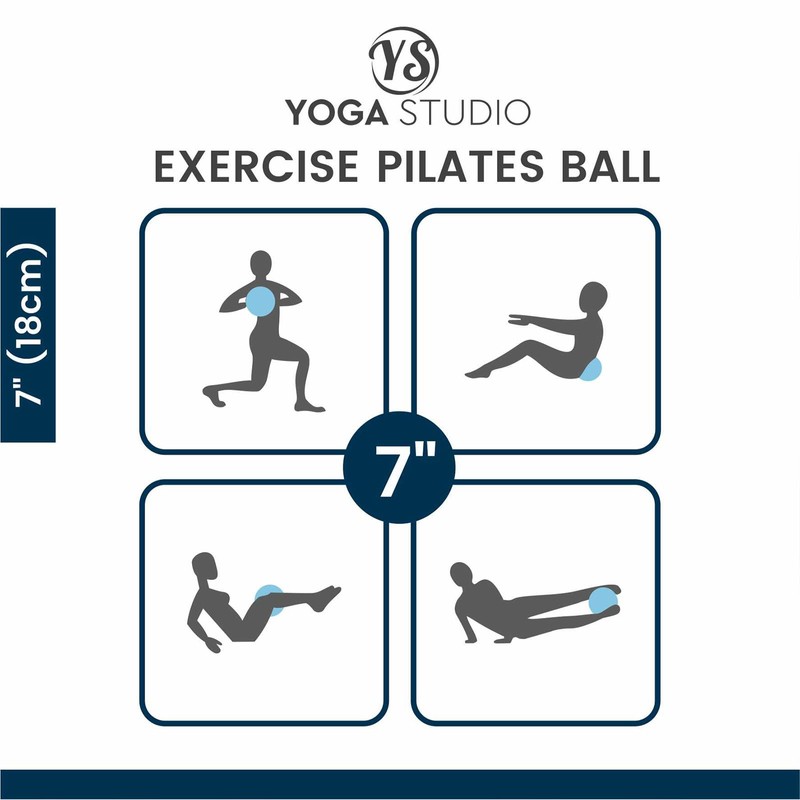 Yoga Studio Exercise Soft Ball – Pilate Ball with Non-Slip