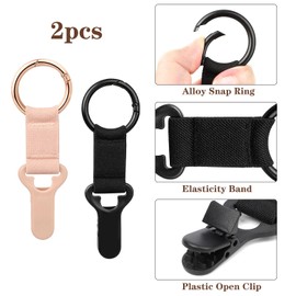 Niveaya Hat Clip for Travel on Bag - 2 Pack, Vacation Beach Cruise Essentials Accessory for Travel Handbag Backpack Luggage