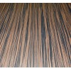 Macassar Ebony composite wood veneer paper backer Ebony Macassar composite