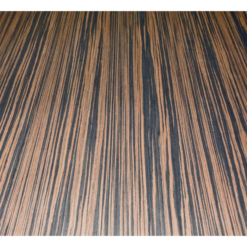 Macassar Ebony composite wood veneer paper backer Ebony Macassar composite