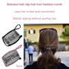 2pcs Retro Banana Hair Clips Retractable Hair Accessories Banana Combs