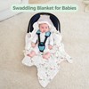 Miracle Baby Car Seat Blanket for Babies, Minky Dot Carseat