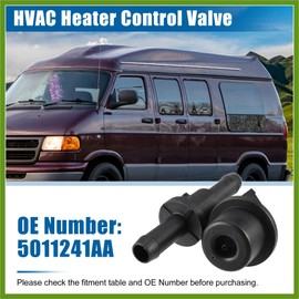 HOPESPANNER HVAC Heater Control Valve for Dodge for Ram 1500 2500 3500 Van 1999-2003 for Dodge B1500 B2500 B3500 1998 Heater Water Valve Replaces 5011241AA Vehicle Components