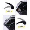 ANONEMOTO Black Saddlebag Latches Kit, Saddlebag Lifters Compatible for Harley