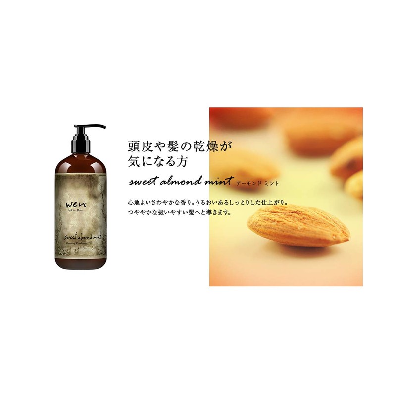 WEN Cleansing Conditioner Almond 16.2 fl oz (480 ml) (Shampoo,