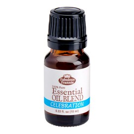 Fabulous Frannie Celebration Essential Oil Blend 100% Pure, Undiluted Essential Oil Blend of Lemon, Pine and Lavender 10ml (Pack of 1)