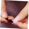OHPHCALL 5pcs U-shaped Hearing Aid Cleaning Brush Black Hearing Amplifier